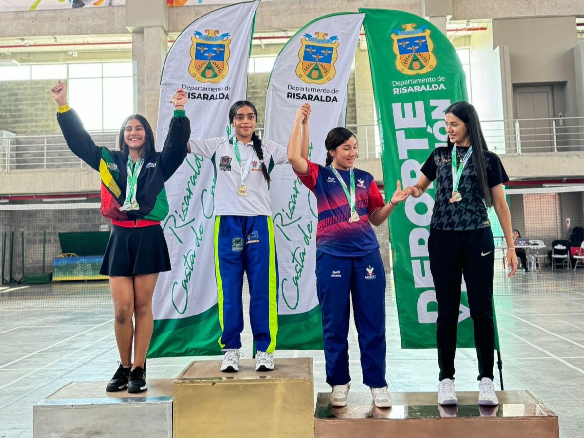 Gran actuación de Santander de Bádminton en Pereira